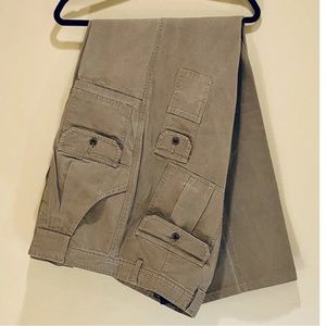 🌟HP🌟VTG 1980-90s Tan 7 Pocket Tall Cargo Pants by Eddie Bauer 38T